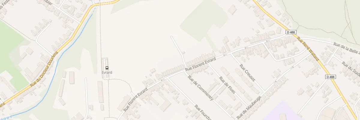 Plan du 557 Rue Florent Evrard à Bruay-la-Buissière