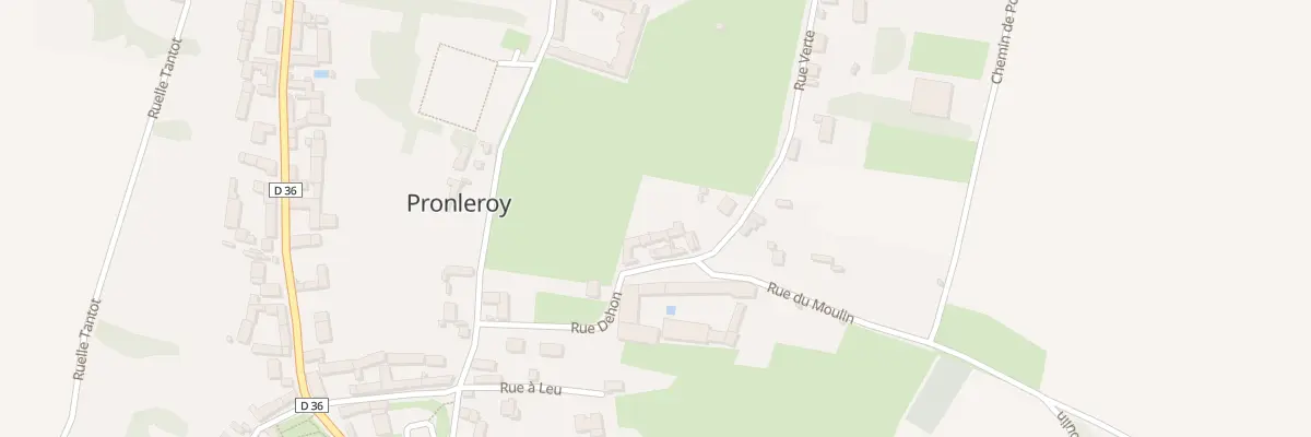 Plan du 7 Rue Dehon à Pronleroy