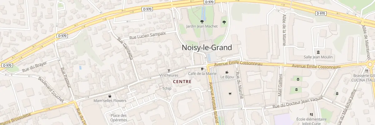 Plan du 227 Rue Pierre Brossolette à Noisy-le-Grand