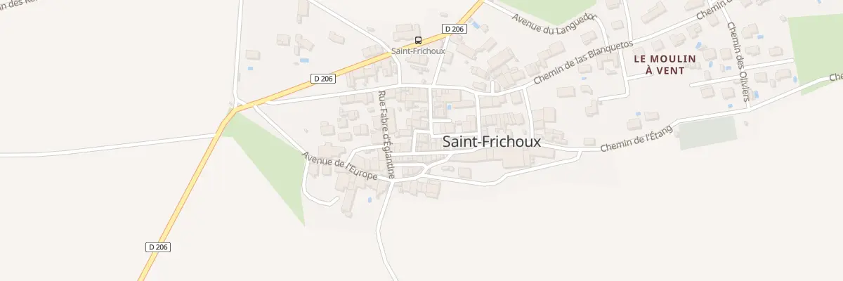 Plan du 4 Rue du Four à Saint-Frichoux