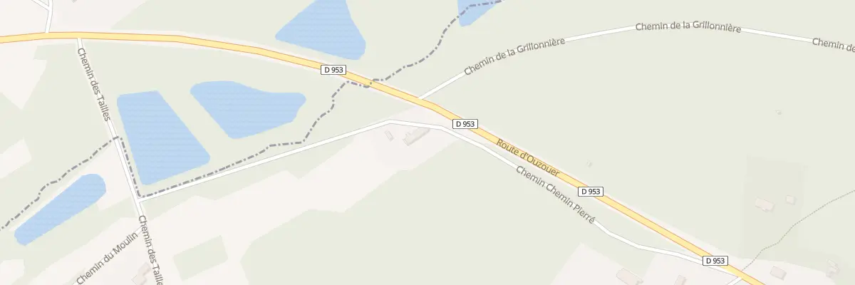 Plan du 3161 Rte d’Ouzouer à Nevoy