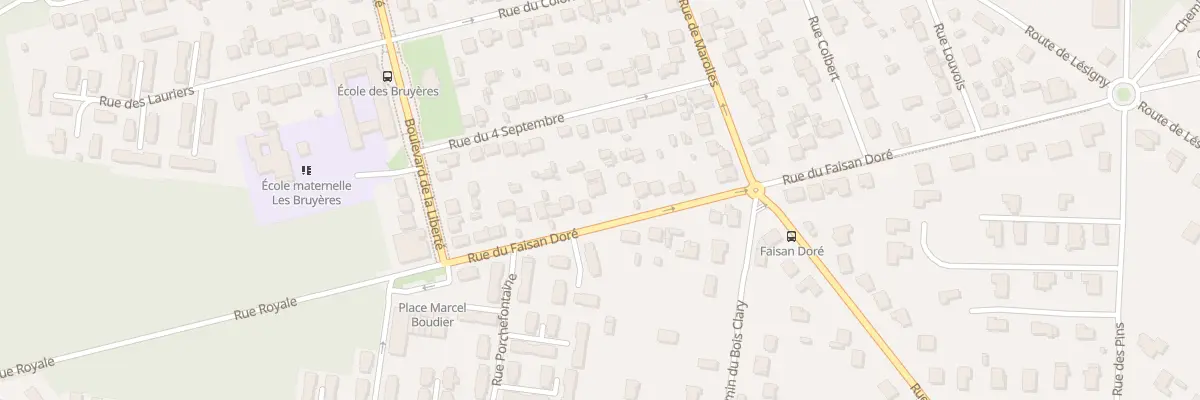 Plan du 19 Rue Faisan Dore à Sucy-en-Brie