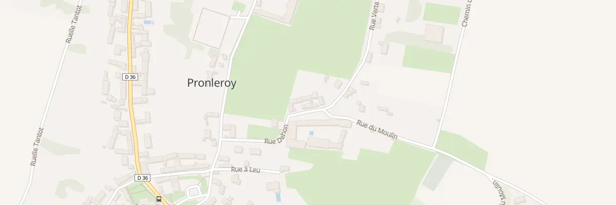 Plan du 9 Rue Dehon à Pronleroy