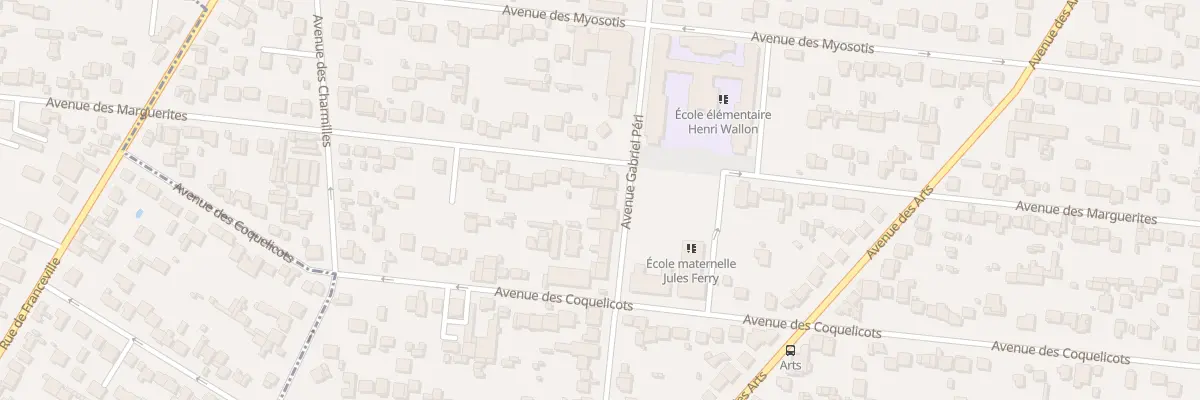 Plan du 170 Av Gabriel Péri à Montfermeil