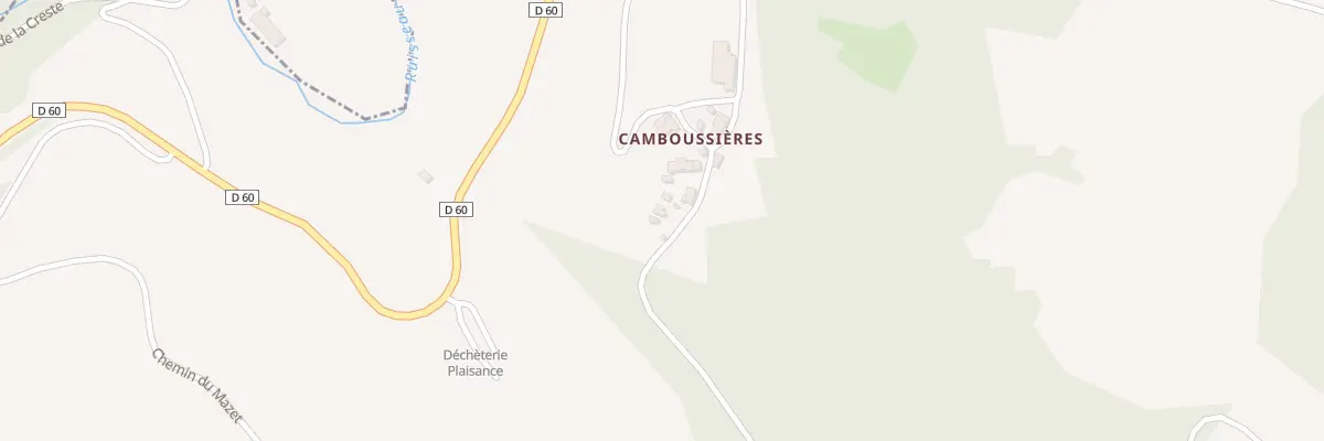 Plan du 5109A Camboussieres à Plaisance