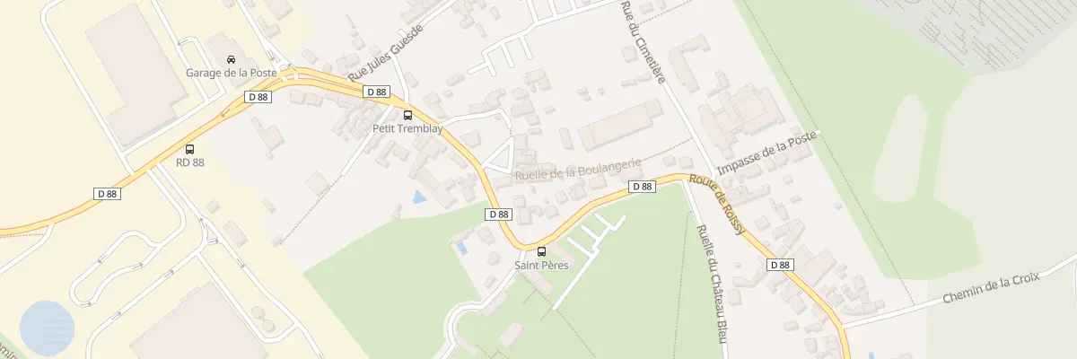 Plan du 2 Rle de la Boulangerie à Tremblay-en-France