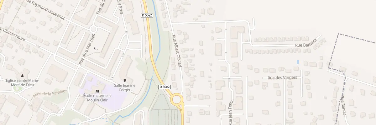 Plan du 39 Rue Albert Olivieri à Saint-Fargeau-Ponthierry