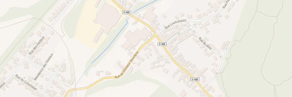 Plan du 796 Rue du Docteur Dourlens à Bruay-la-Buissière