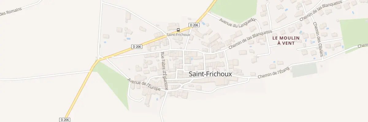 Plan du 7 Rue du Cers à Saint-Frichoux
