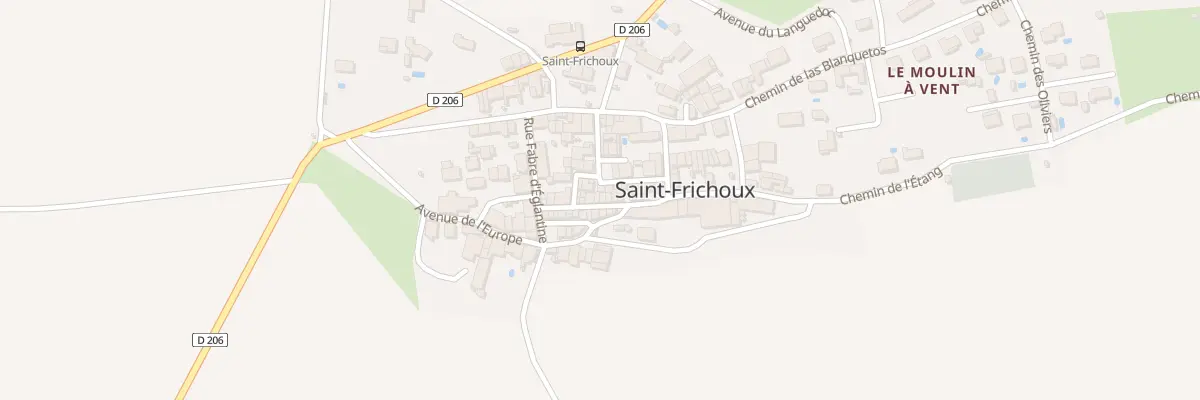 Plan du 35 Le Village à Saint-Frichoux