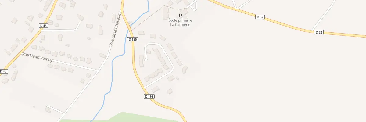 Plan du 10 Rue des Lavandieres à Sainte-Solange