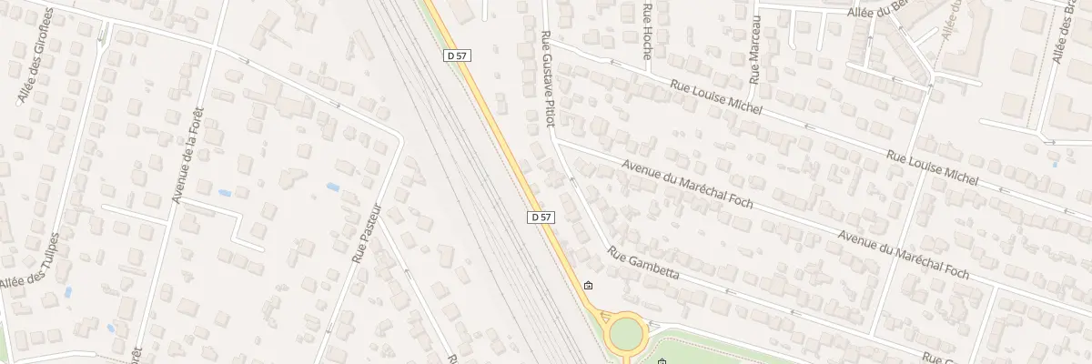 Plan du 4 Rue Gambetta à Combs-la-Ville