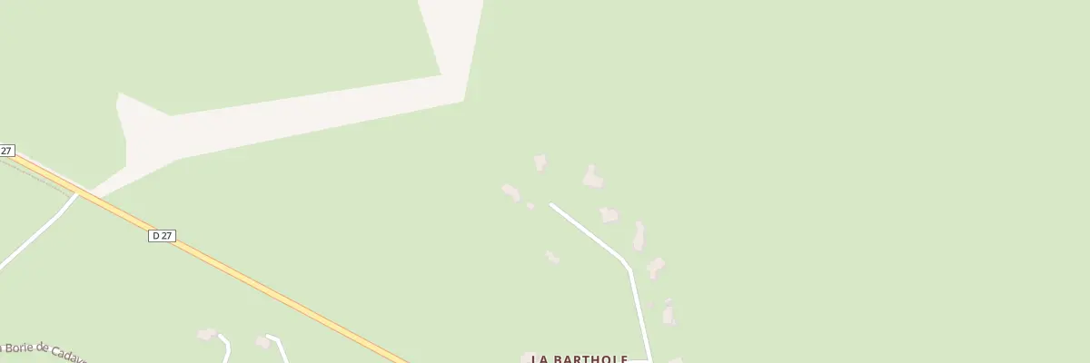 Plan du 5923 La Barthole à Salles-la-Source