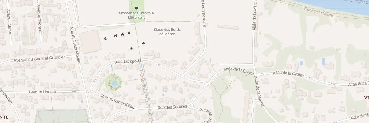 Plan du 33 Rue Léon Bernard à Noisy-le-Grand