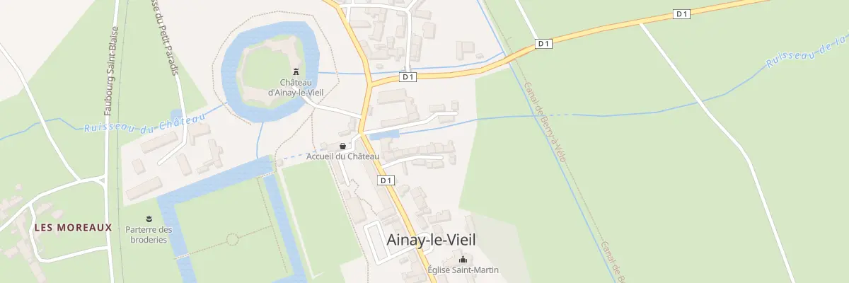 Plan du 9 Imp Ste Marguerite à Ainay-le-Vieil