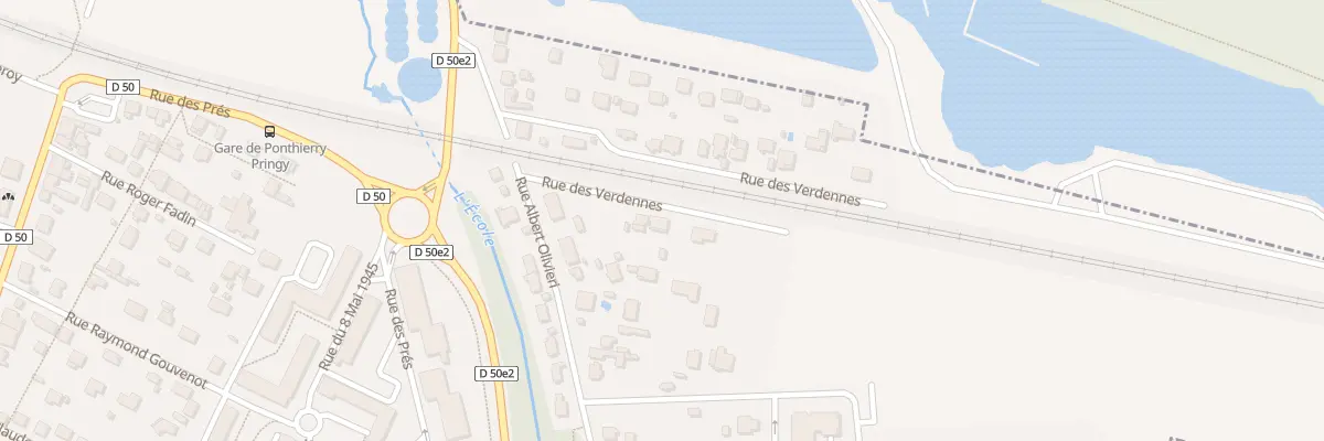 Plan du 3 Rue des Verdennes à Saint-Fargeau-Ponthierry
