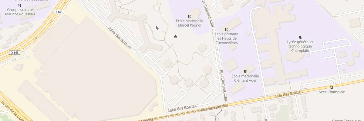 Plan du 3 Che des Bordes à Chennevières-sur-Marne