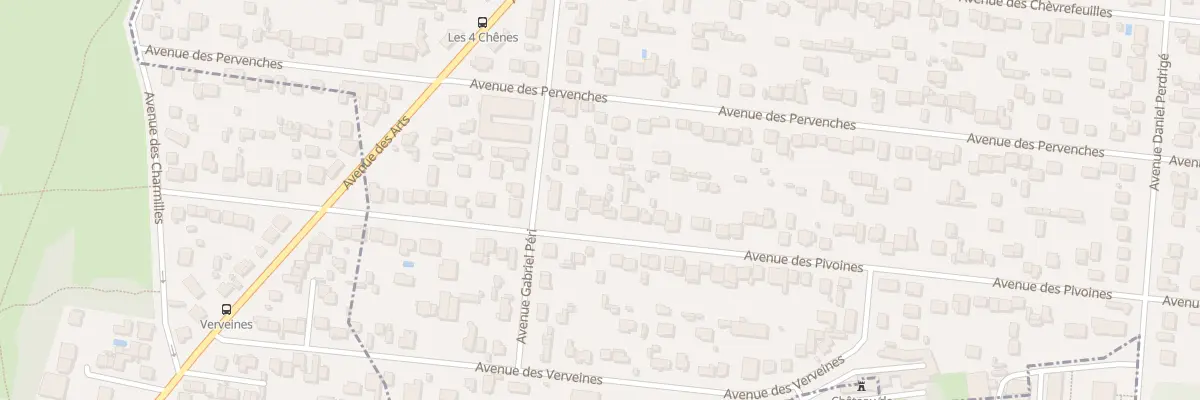 Plan du 86B Av des Pivoines à Montfermeil
