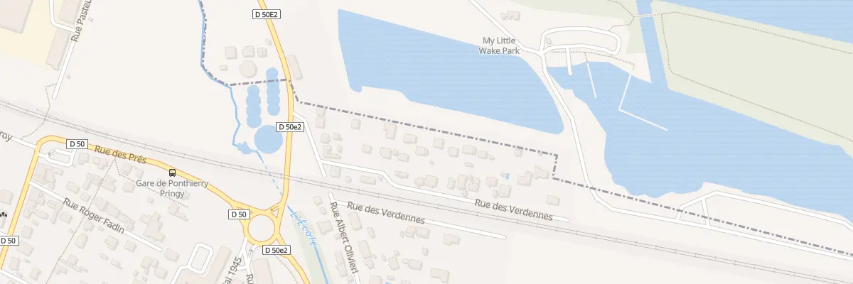 Plan du 8B Rue des Verdennes à Saint-Fargeau-Ponthierry