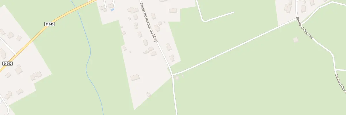 Plan du 12 Rte du Rocher du Méry à Prémilhat