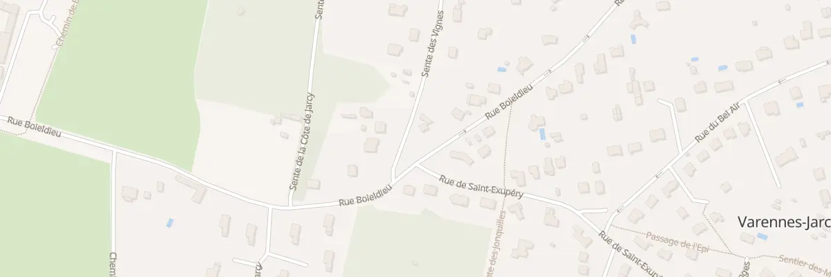 Plan du 4 Sen des Vignes à Varennes-Jarcy