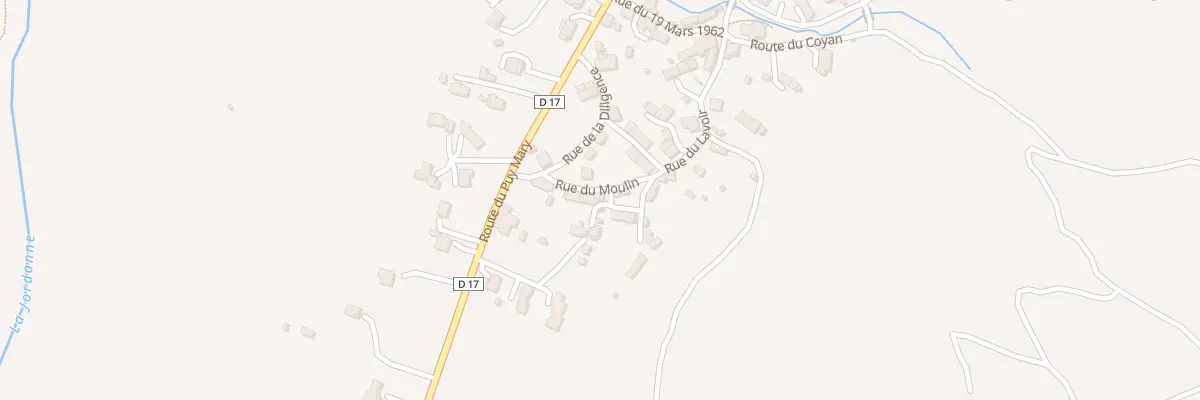 Plan du 1 Rue du Moulin à Velzic