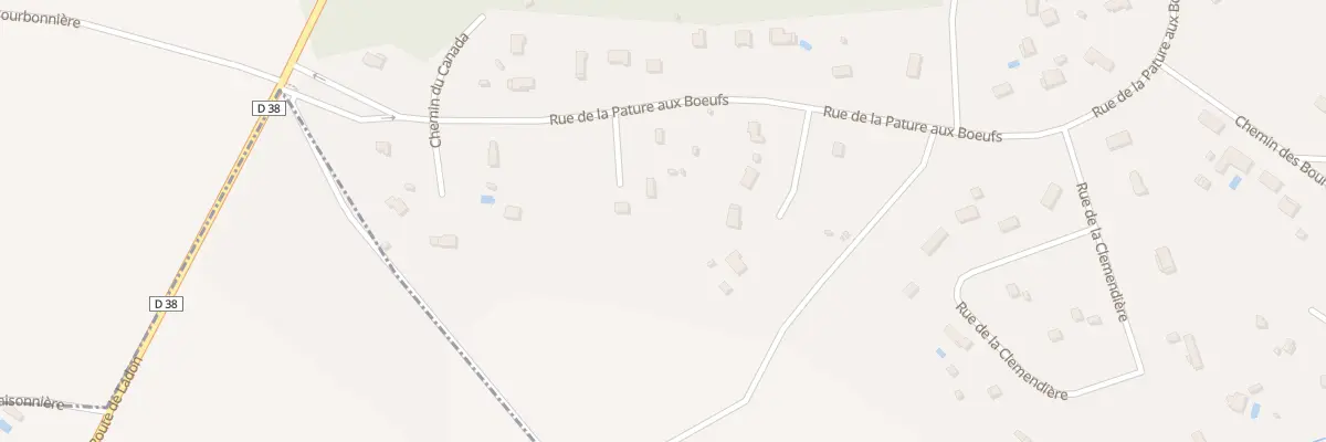 Plan du 45 Rue de la Pâture aux Boeufs à Chailly-en-Gâtinais