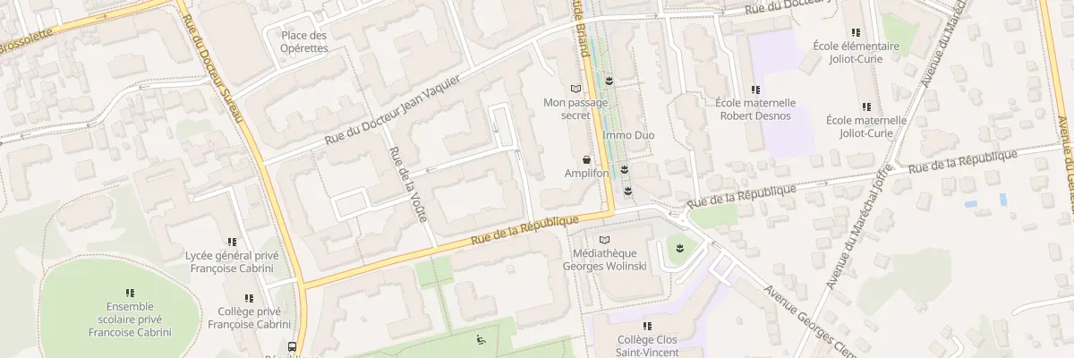 Plan du 19 Rue de la République à Noisy-le-Grand