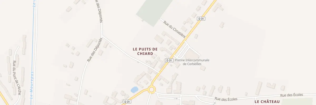 Plan du 41 Rue du Puits de Chiard à Corbeilles