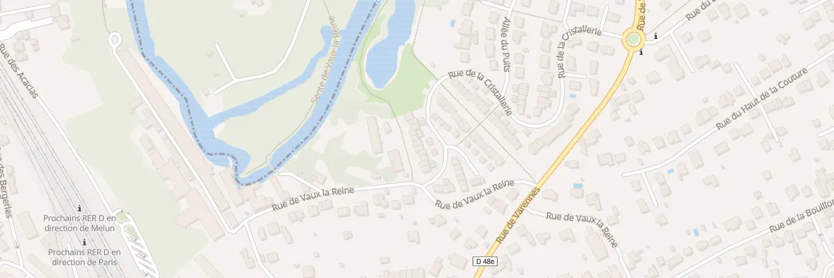 Plan du 68 Rue de la Cristallerie à Combs-la-Ville