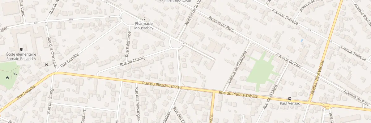 Plan du 4 Rue de Chateaudun à Champigny-sur-Marne