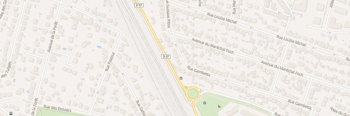 Plan du 12 Rue Gambetta à Combs-la-Ville