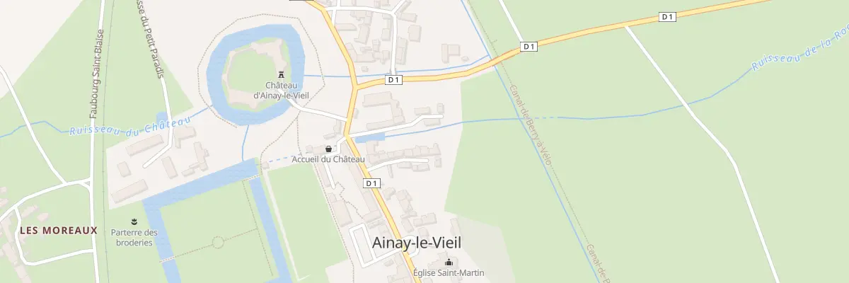 Plan du 13 Imp Ste Marguerite à Ainay-le-Vieil