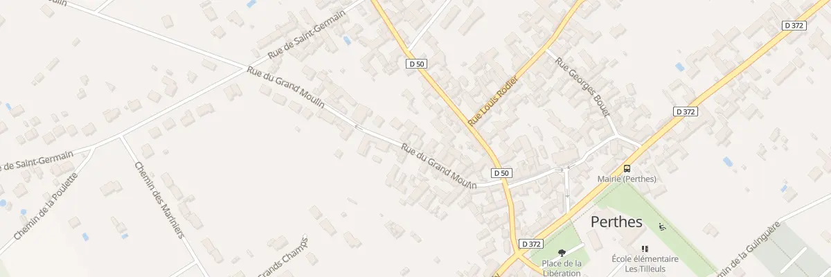Plan du 8 Rue du Grand Moulin à Perthes