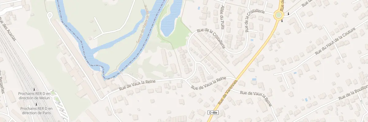 Plan du 70 Rue de la Cristallerie à Combs-la-Ville