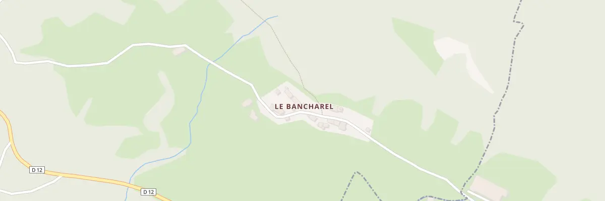 Plan du 5120 Le Bancharel à Saint-Vincent-de-Salers