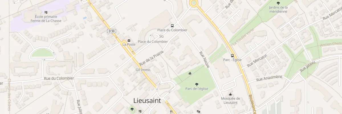 Plan du 13 Rue Neuve à Lieusaint