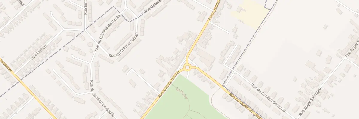 Plan du 333 Rue Aristide Briand à Houdain