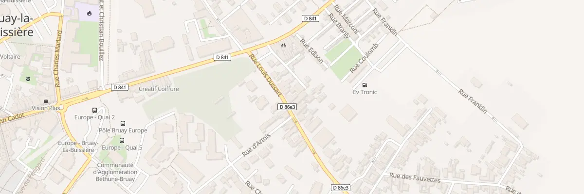 Plan du 111 Rue Louis Dussart à Bruay-la-Buissière