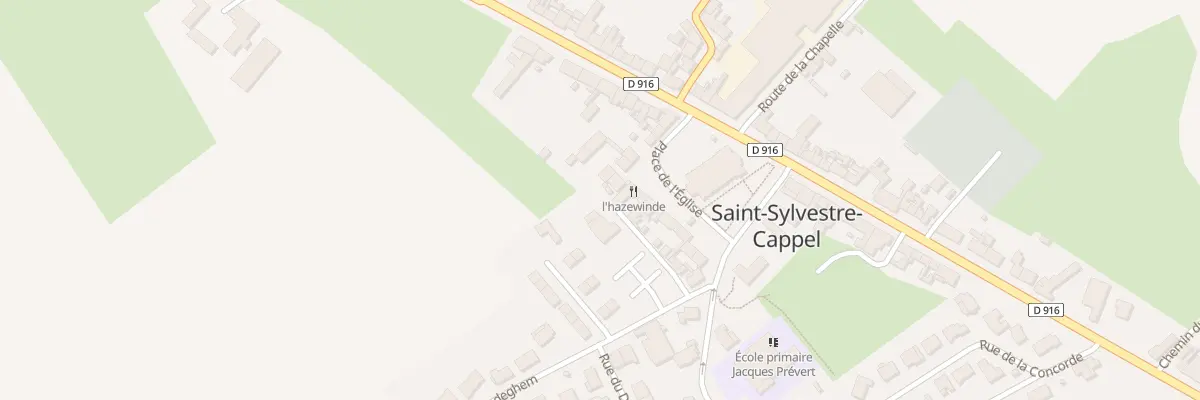 Plan du 15 Pl de l’Eglise à Saint-Sylvestre-Cappel