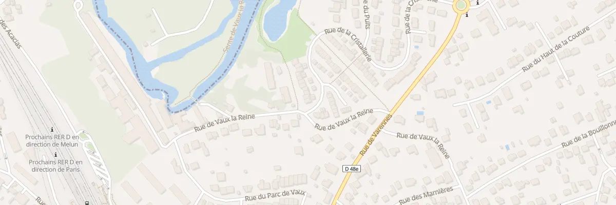 Plan du 80 Rue de la Cristallerie à Combs-la-Ville