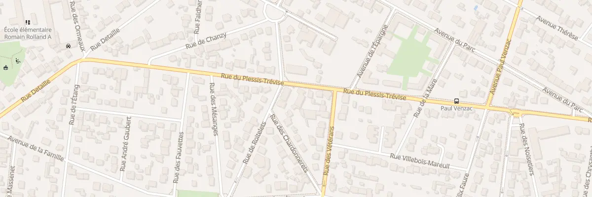 Plan du 44B Rue de Plessis Trevise à Champigny-sur-Marne