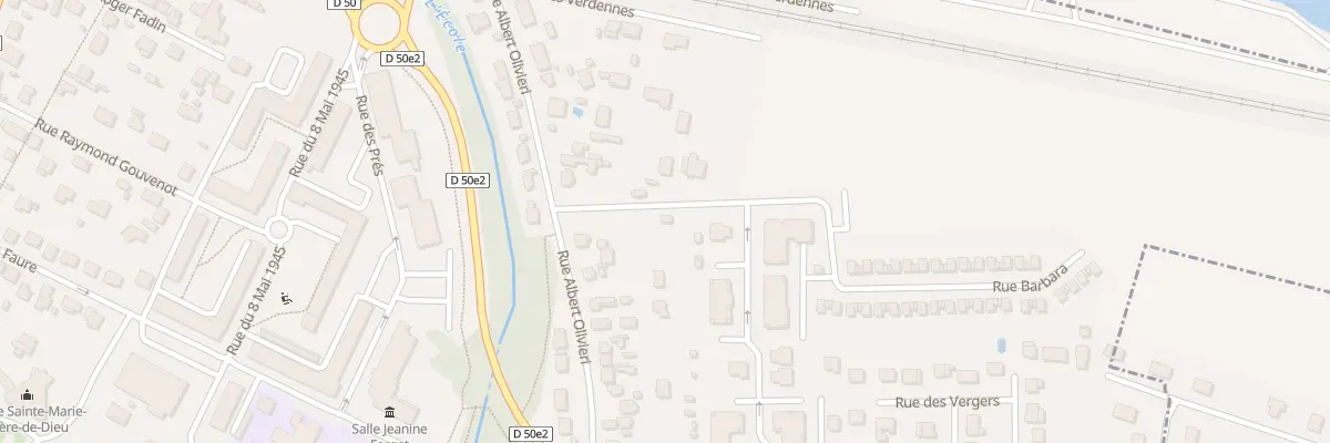 Plan du 27 Rue Albert Olivieri à Saint-Fargeau-Ponthierry