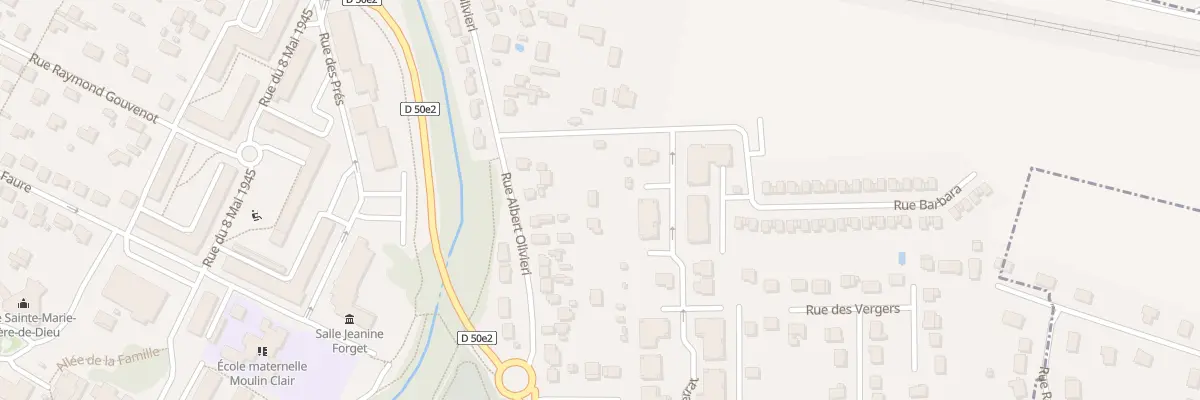Plan du 33B Rue Albert Olivieri à Saint-Fargeau-Ponthierry