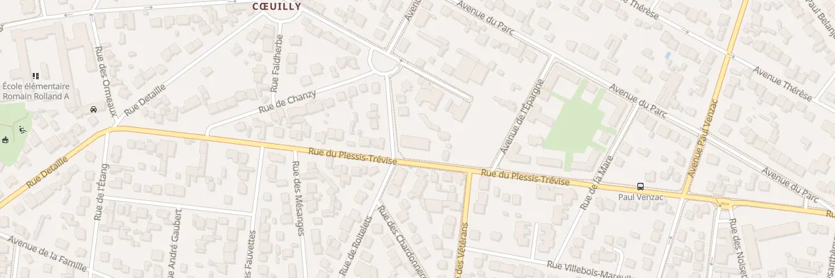 Plan du 35 Rue de Plessis Trevise à Champigny-sur-Marne