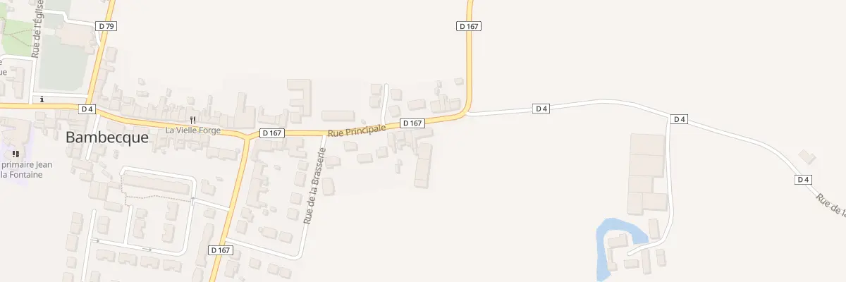 Plan du 1 Rue Principale à Bambecque