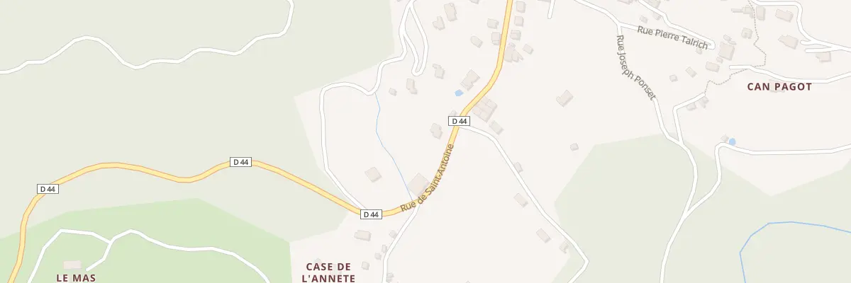 Plan du 209 Bac Petit à Serralongue