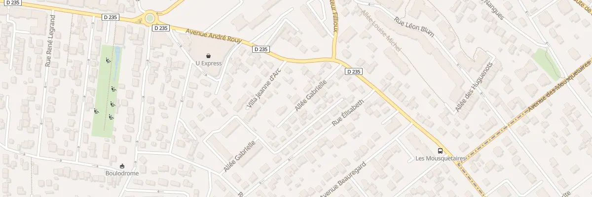 Plan du 4B All Gabrielle à Villiers-sur-Marne