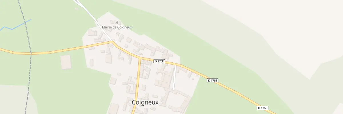 Plan du 5 Rue de Sailly à Coigneux