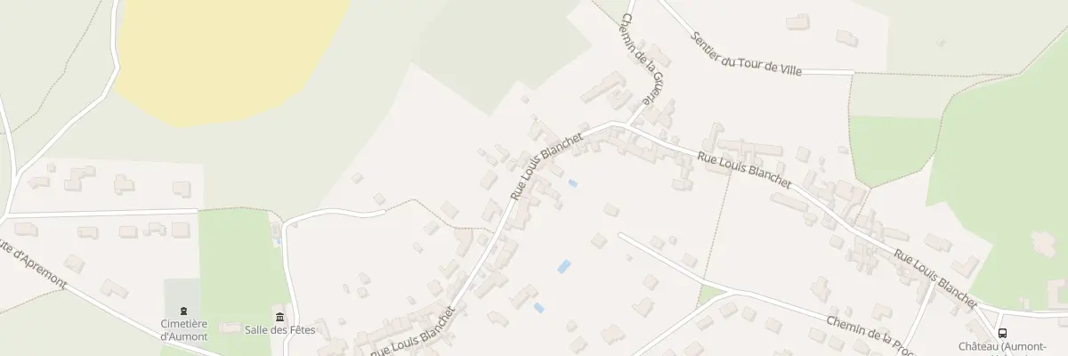 Plan du 34 Rue Louis Blanchet à Aumont-en-Halatte